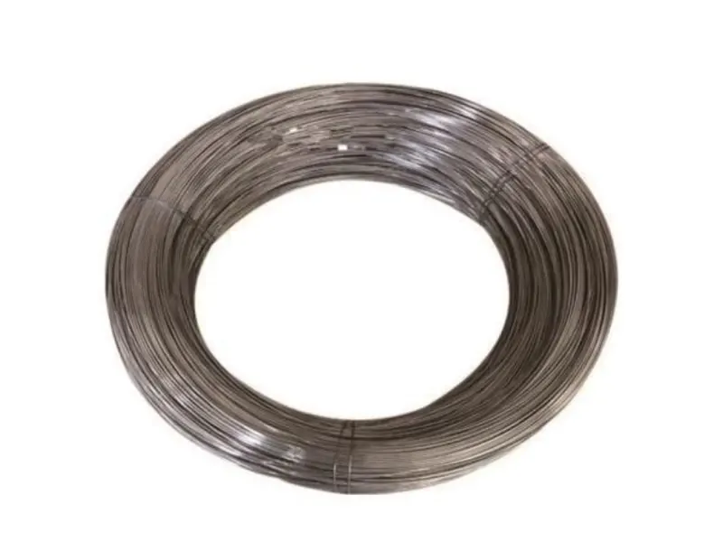 Stainless steel coiled round wire