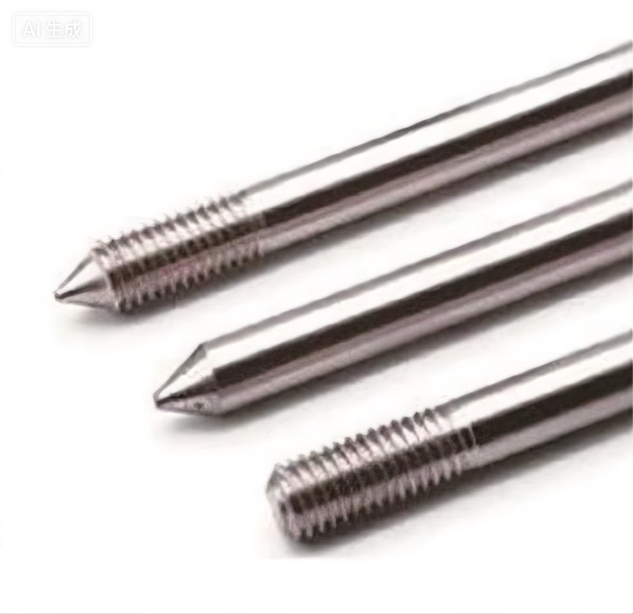 Hot-dip tin-plated horizontal continuous casting copper-clad steel grounding electrode (rod).