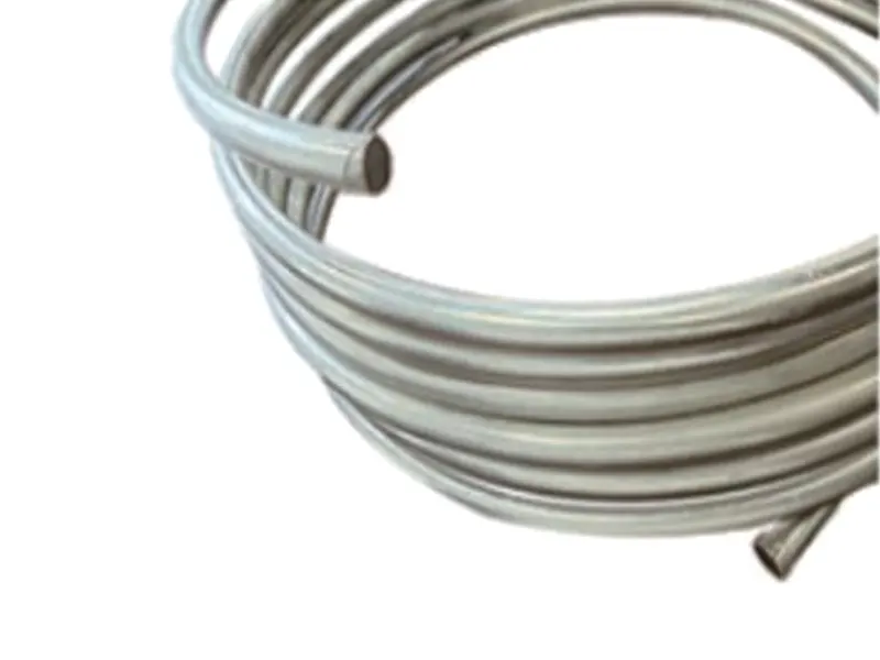 Hot-dip tin horizontal continuous casting copper-clad steel round wire