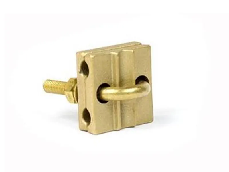 U-shaped copper clamp