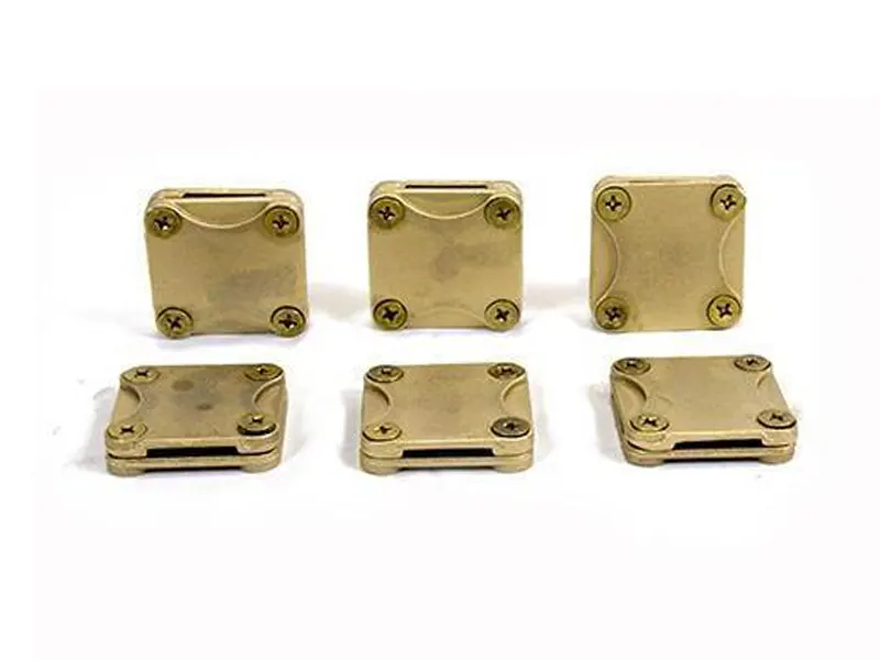 Copper strip clamp