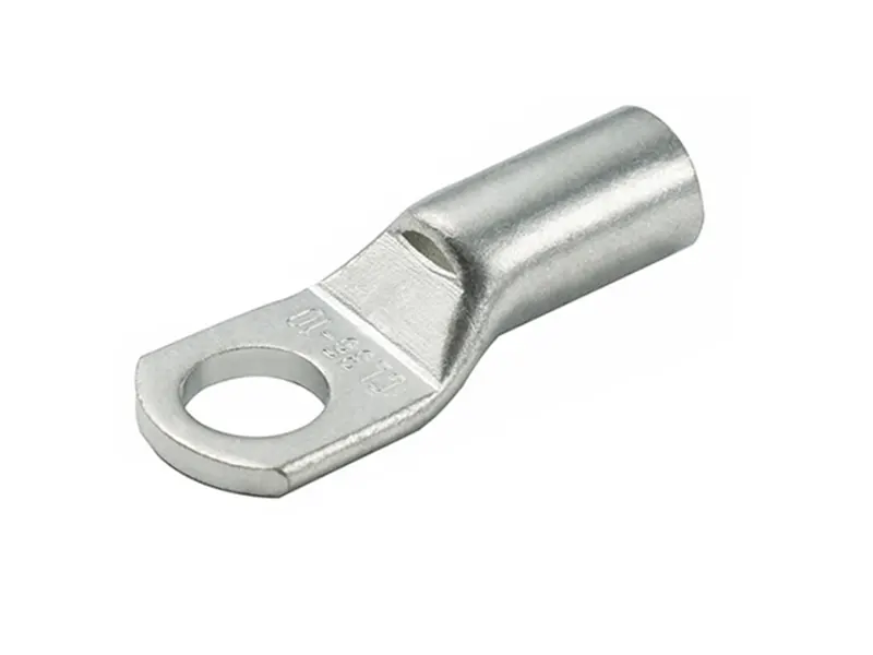 Zinc-plated copper peep terminal