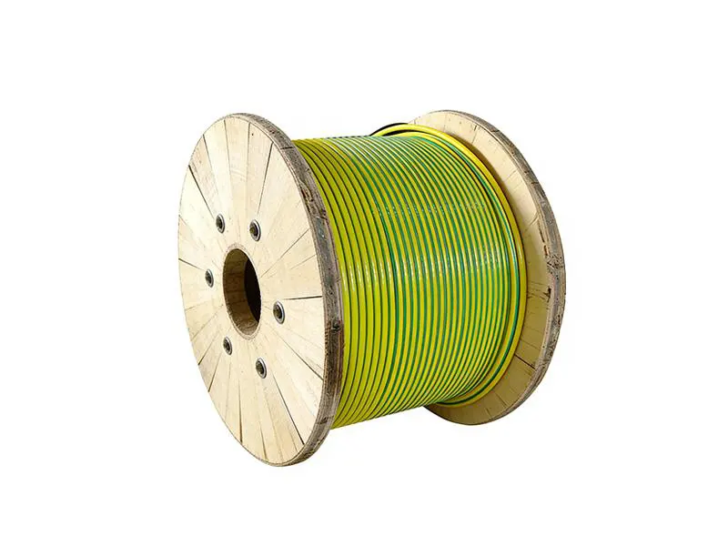low-green wire copper-clad steel grounding conductor